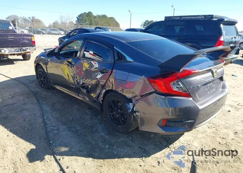 2016 Honda Civic Ex z USA, uszkodzony, nr VIN 19XFC2F76GE070959